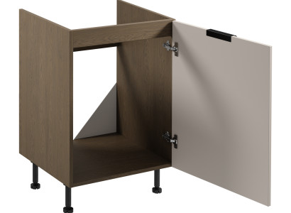 Mobil køkkenmodul med underskab