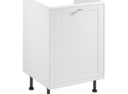 Mobil, hvidt modulært køkkenskab