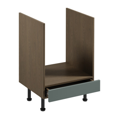 Mobil grundkøkken med indbygget ovn