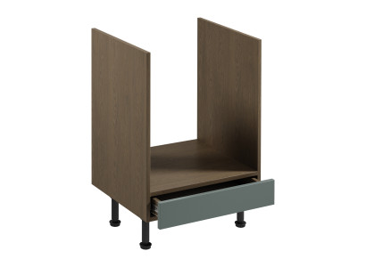 Mobil grundkøkken med indbygget ovn