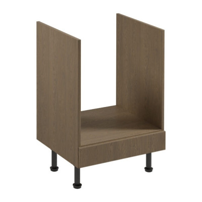 Modulær base til køkkenskab med ovn