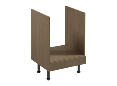 Modulær base til køkkenskab med ovn