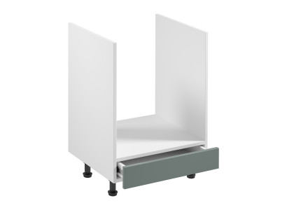 Mobil køkkenbord med skuffe under kogepladen