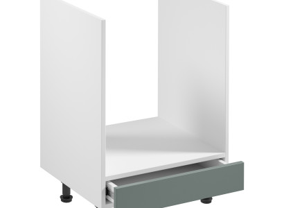 Mobil køkkenbord med skuffe under kogepladen