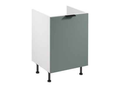 Hvid skab til sortering af køkkenaffald