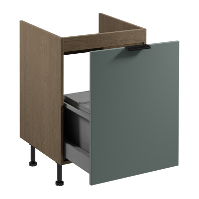 Møbel med affaldsspand