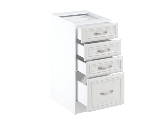 Mobil køkken med skuffer og hylder