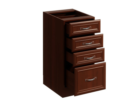 Mobil møbel med skuffer under arbejdsfladen, køkkenmøbel