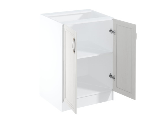 Base mobil med hylde og dobbeltdøre