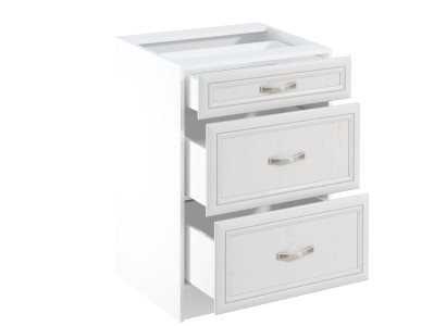 Mobil køkkenbord med skuffer