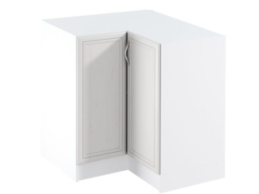 Mobil hjørneskab i hvid