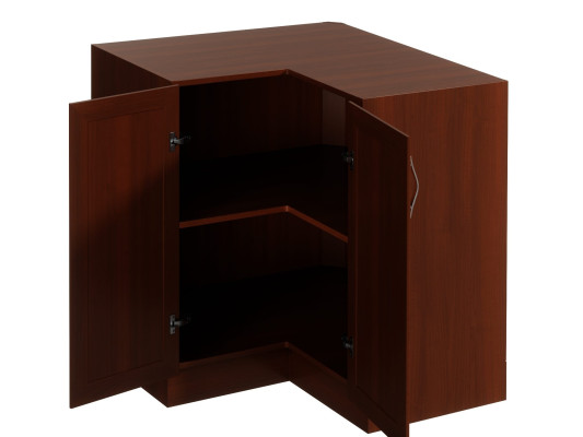 Køkkenhjørneskab under arbejdsflade