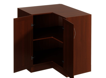 Køkkenhjørneskab under arbejdsflade