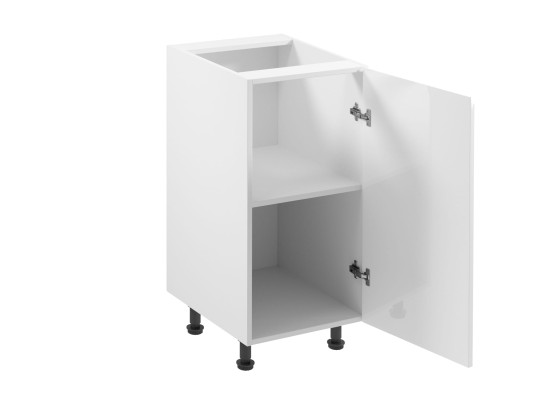 Mobil hvid glans køkkenskab