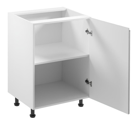 Mobil køkkenbase med blank plade