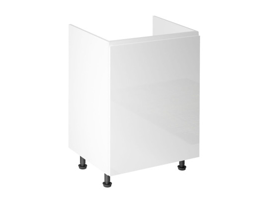Mobil skab under vask, hvidt køkkenskab