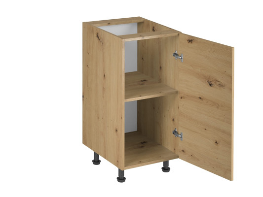 Mobil køkkenskab med beige centralplade