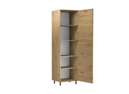 Køkkenskab med hylder