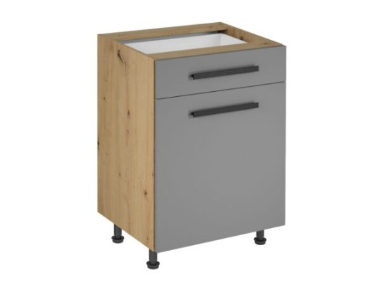 Mobil køkken med skuffe og indvendige hylder