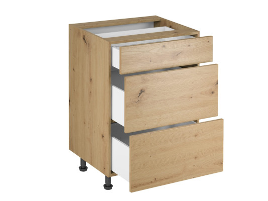 Mobil køkken med 3 skuffer