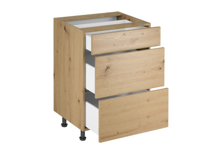 Mobil køkken med 3 skuffer