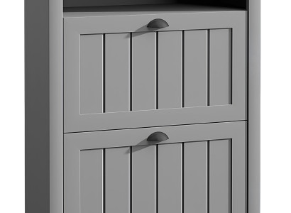 Skoskab med vippeporte