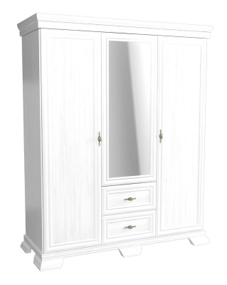 Stofskab med bøjler og skuffer