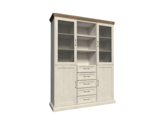 Stort køkkenskab med skuffer