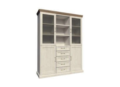 Stort køkkenskab med skuffer