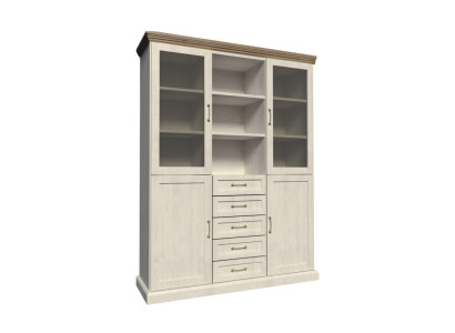 Stort køkkenskab med skuffer