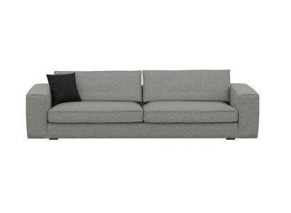 Moderne sofa med let stil og blød komfort