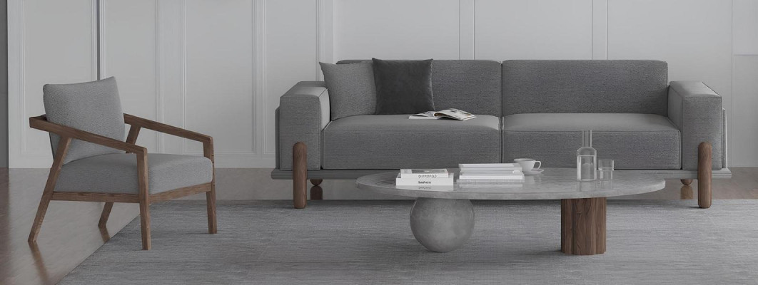 Sofa med lænestol Comfort, altid inden for rækkevidde