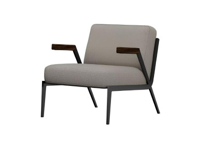 Moderne komfortable lænestol til stuen, der inspirerer