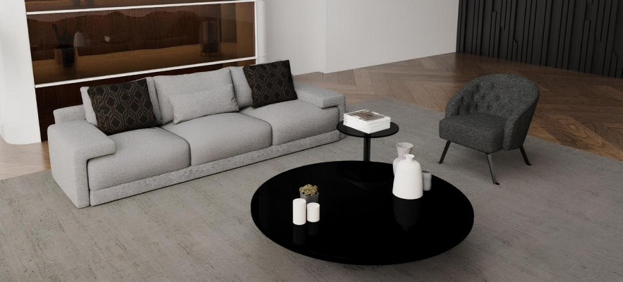 Sofa med elegant og komfortabel design
