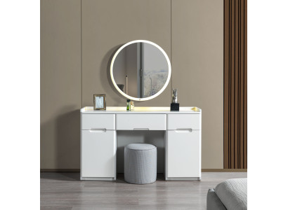 Moderne kompakt makeupbord til soveværelse