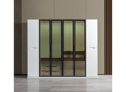 Moderne 255 cm garderobe