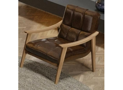 Elegant minimalistisk lænestol, maksimal komfort