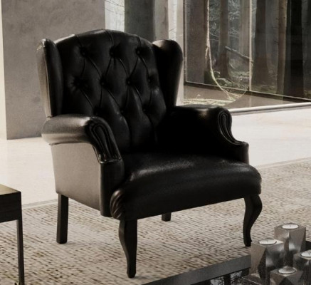 Moderne lænestol i nutidig stil. Ægte komfort