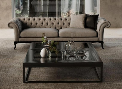 Sofa til 3 personer i moderne stil, skønhed i formen, komfort