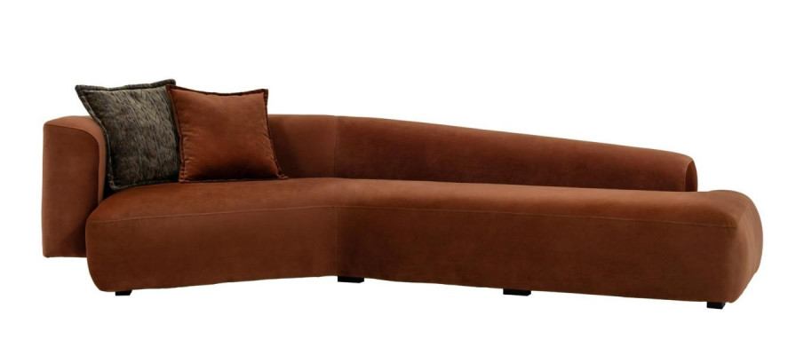 Indendørs sofa med blødt fokuspunkt