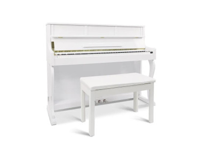 Dette hvide digitale klaver tilbyder ubegribelig kreativitet og stil