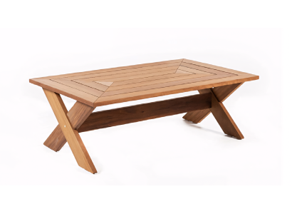 Simpel stillet lavt bord, maksimal komfort