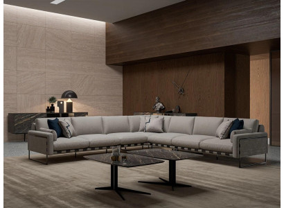 Wohnzimmer Komplett 3tlg Ecksofa Luxus Sofa L Form Neu 2x Couchtisch