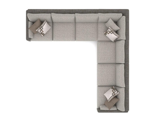 Modern Polster Sofa L-Form Textil Wohnzimmer Einrichtung Luxus Design Sitzer