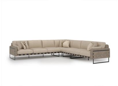 Wohnzimmer Ecksofa L-Form Garnitur Luxus Polster Sitz Einrichtung Polstermöbel