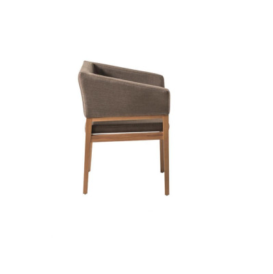 Klassischer Sessel Stuhl Stil Modern Design Möbel Sitz Polster Holz Textil Neu