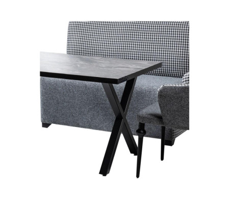 Esszimmer Garnitur Bank Sofa Tisch 2x Sessel Eckbank Küchen Ess Gruppe Loft 4tlg