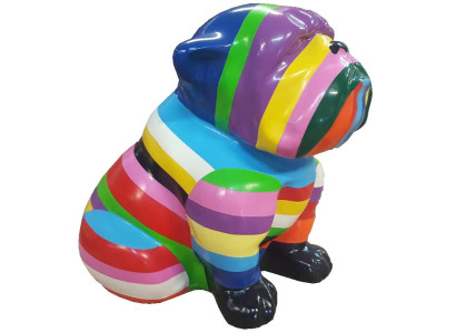 Abstrakte Figur Statue Moderne Figuren Dekoration Hund Skulptur Deko Wohnzimmer