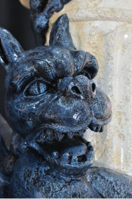 Design Spalten Säule Gragol Gothik Säulen Skulptur Skulpturen Blumen Ständer
