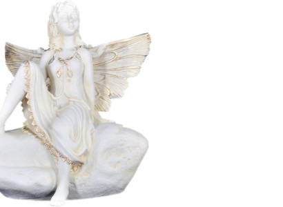 Engel Skulptur Skulpturen Figur Figuren Schutzengel Angel Statue Dekoration 0671